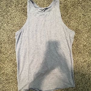 lululemon athletica Heather Purple tie back Tank Top